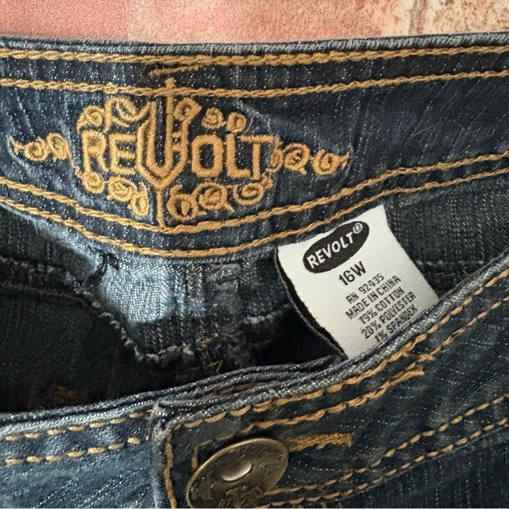 Revo Dark Blue Women's Skinny Jeans - Picture 5 of 5